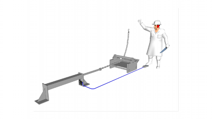 DISPSITIVO DE DESTACAR OSSO DA PALETA